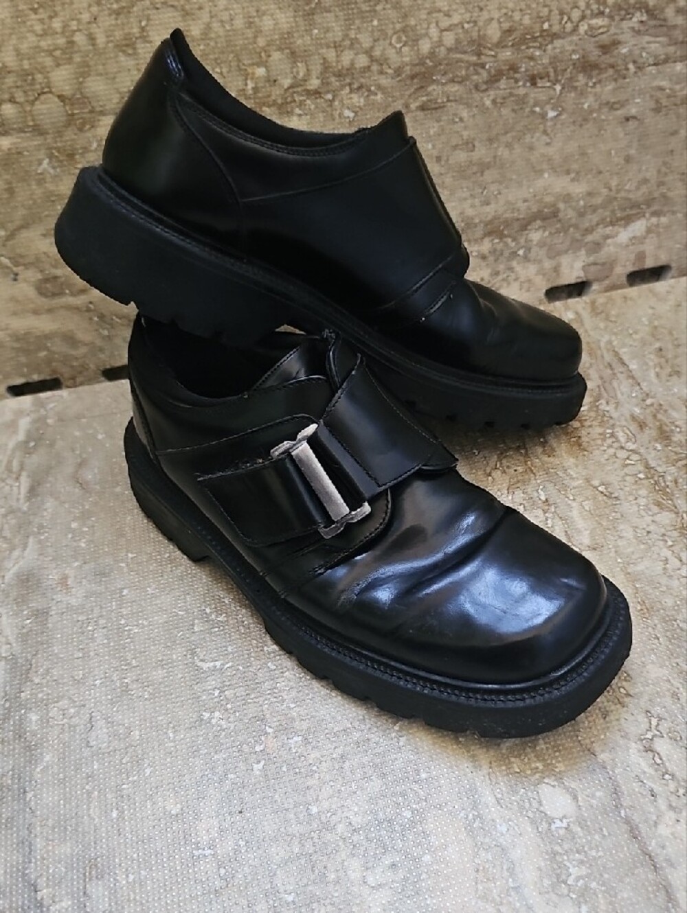 ALDO Black Leather Loafers